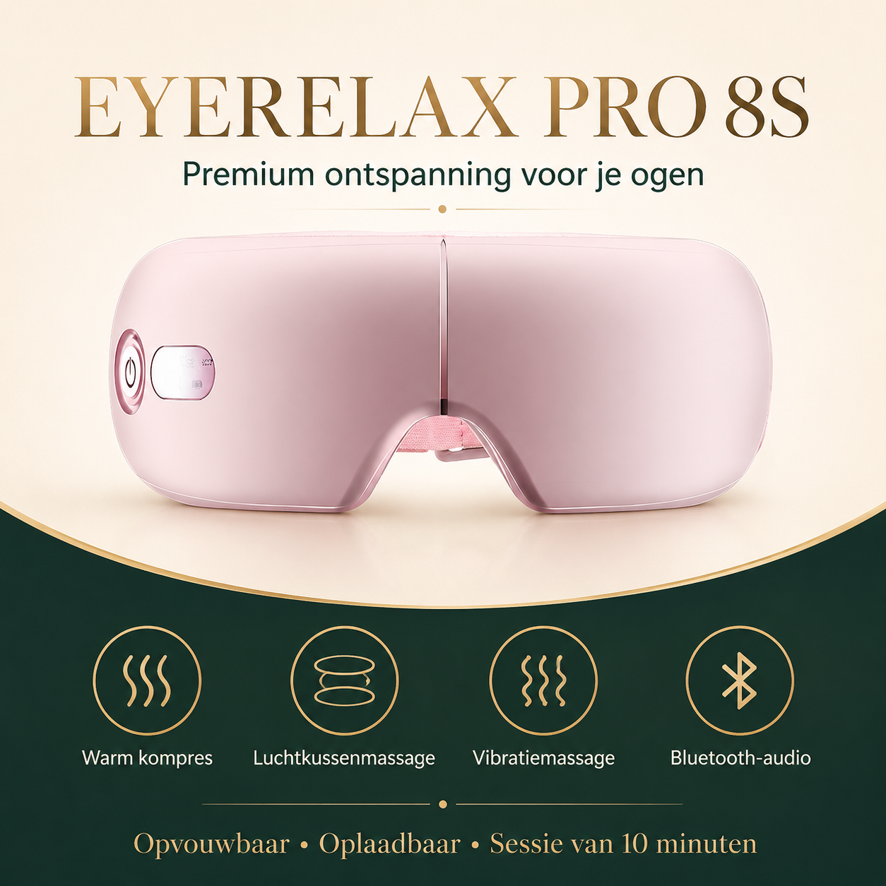 Noventra™ EyeRelax Pro – Oogmassageapparaat