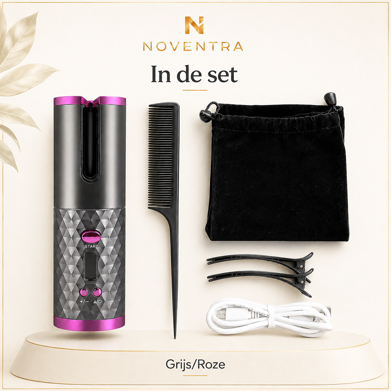 Noventra™ CurlPro – Automatische Krultang