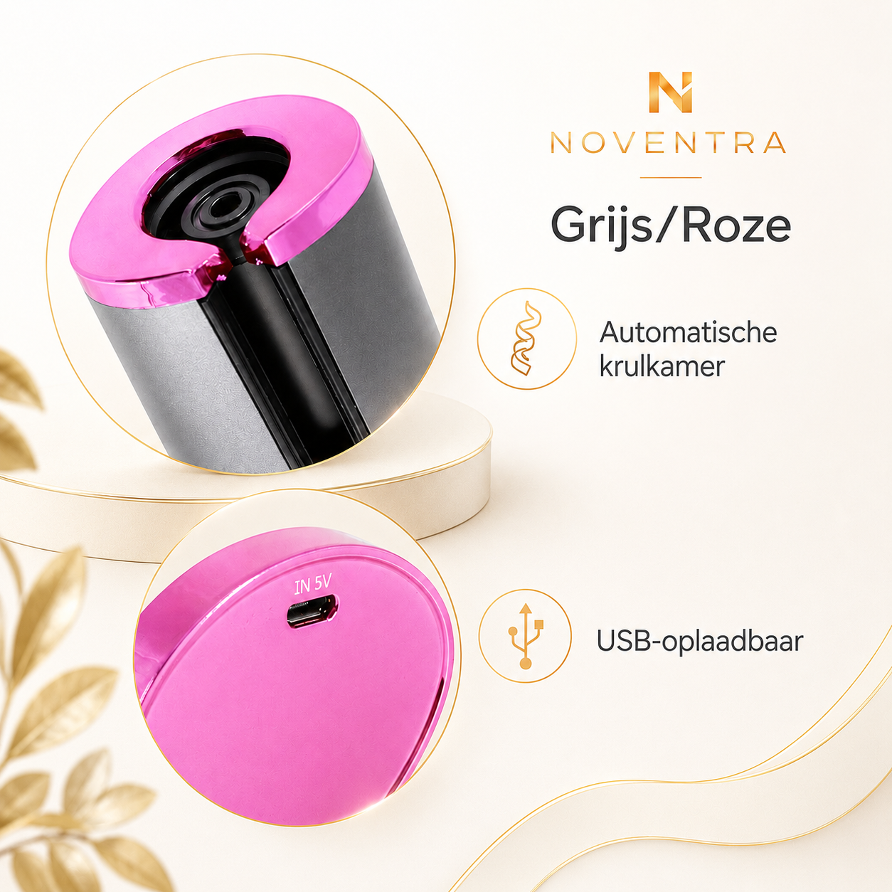 Noventra™ CurlPro – Automatische Krultang