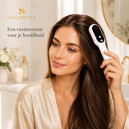 Noventra™ ScalpCare – Hoofdhuidmassageborstel