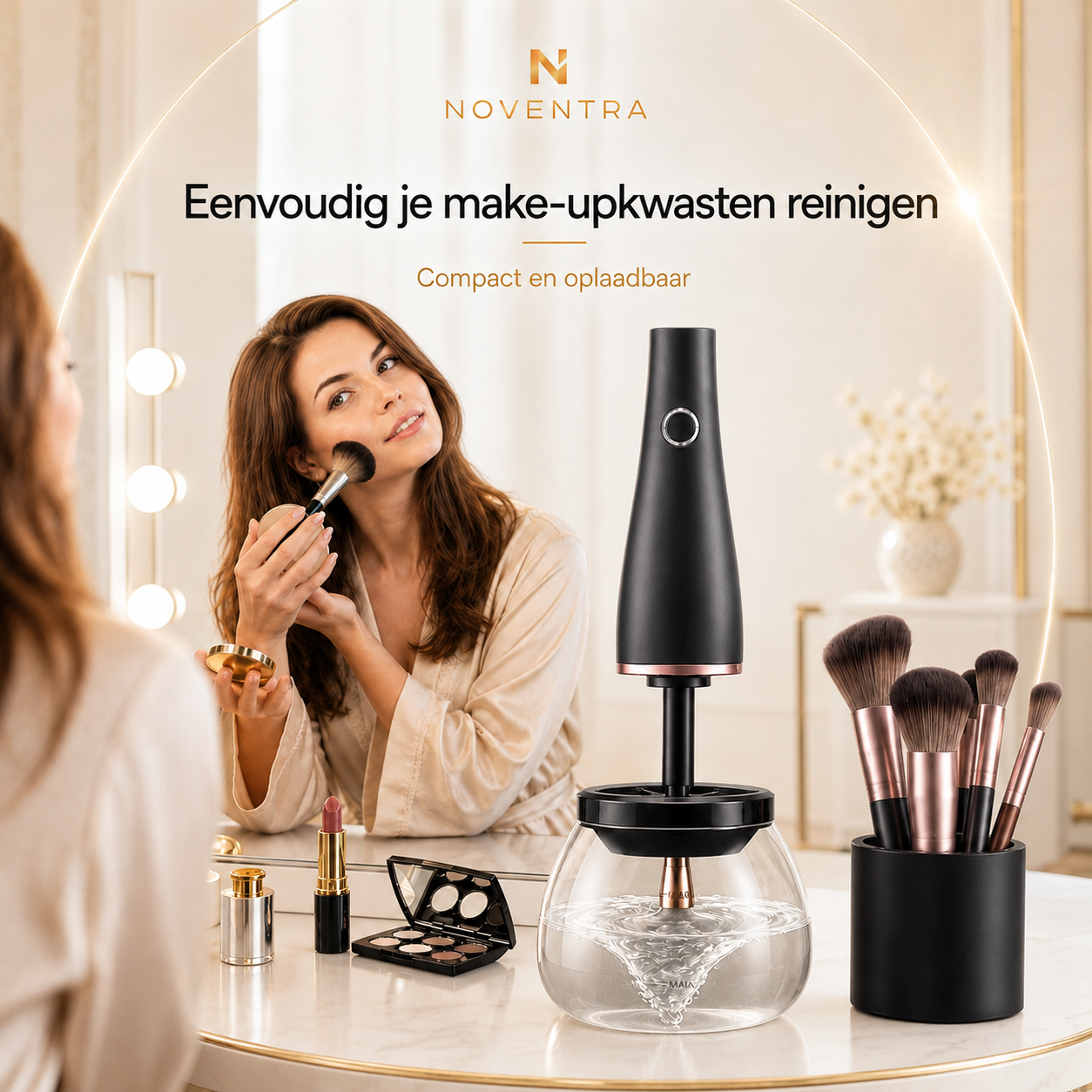 Noventra™ BrushCare – Make-upkwastenreiniger