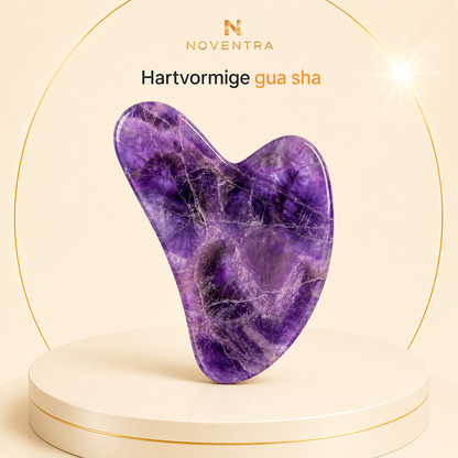 Noventra™ Amethist Roller & Gua Sha Set
