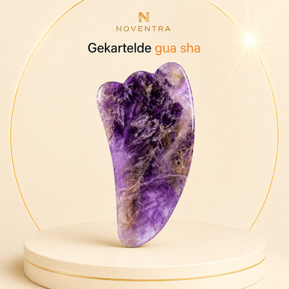 Noventra™ Amethist Roller & Gua Sha Set