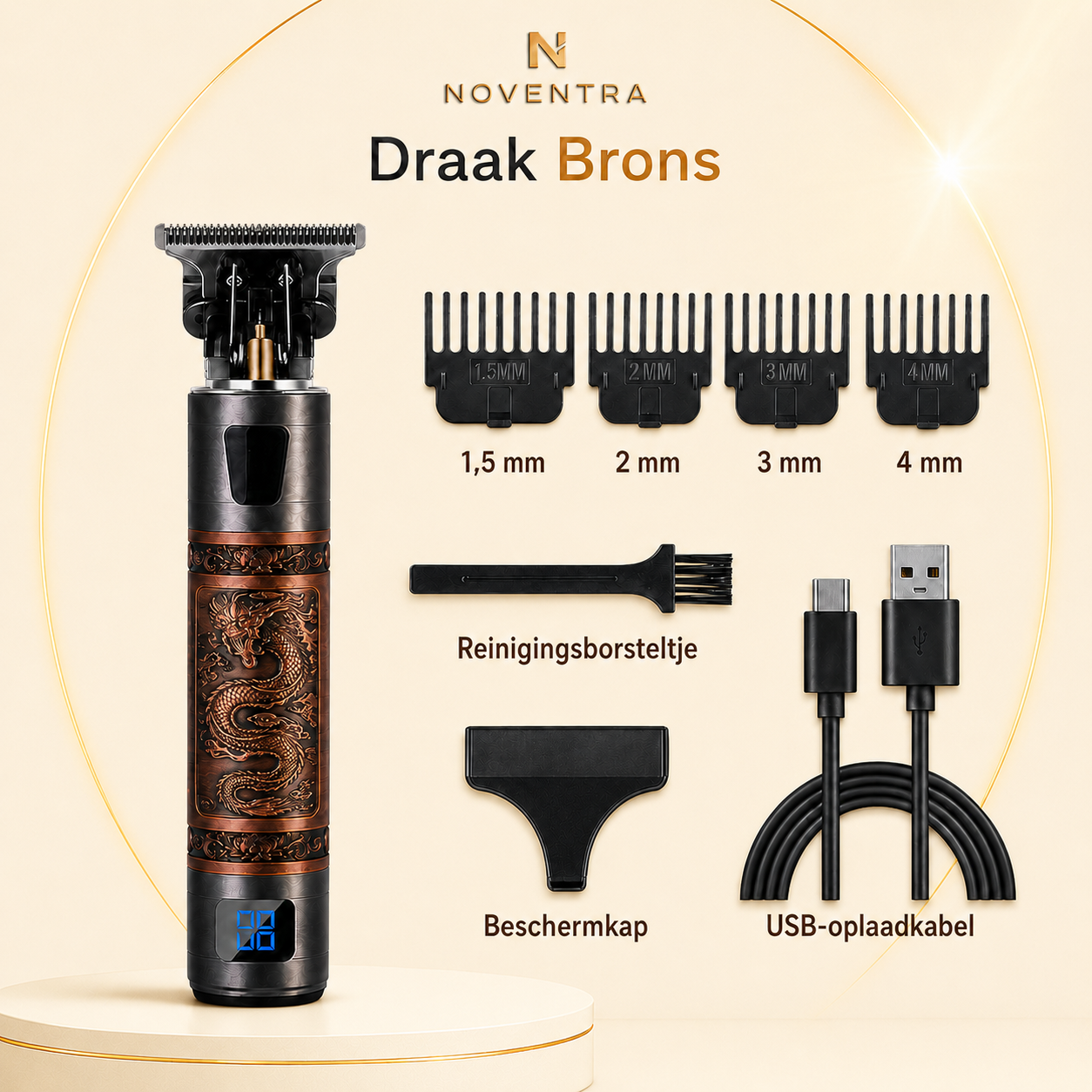 Noventra™ Precisietrimmer voor Haar & Baard