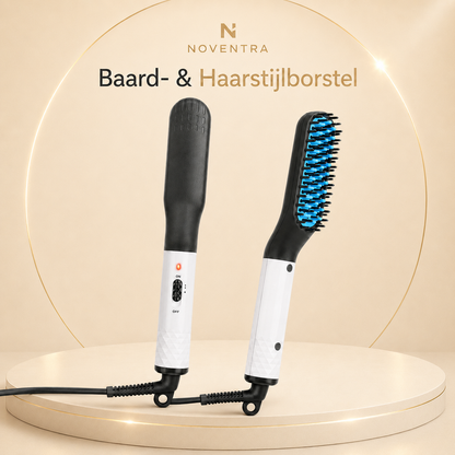 Noventra™ Baard- & Haarstijlborstel