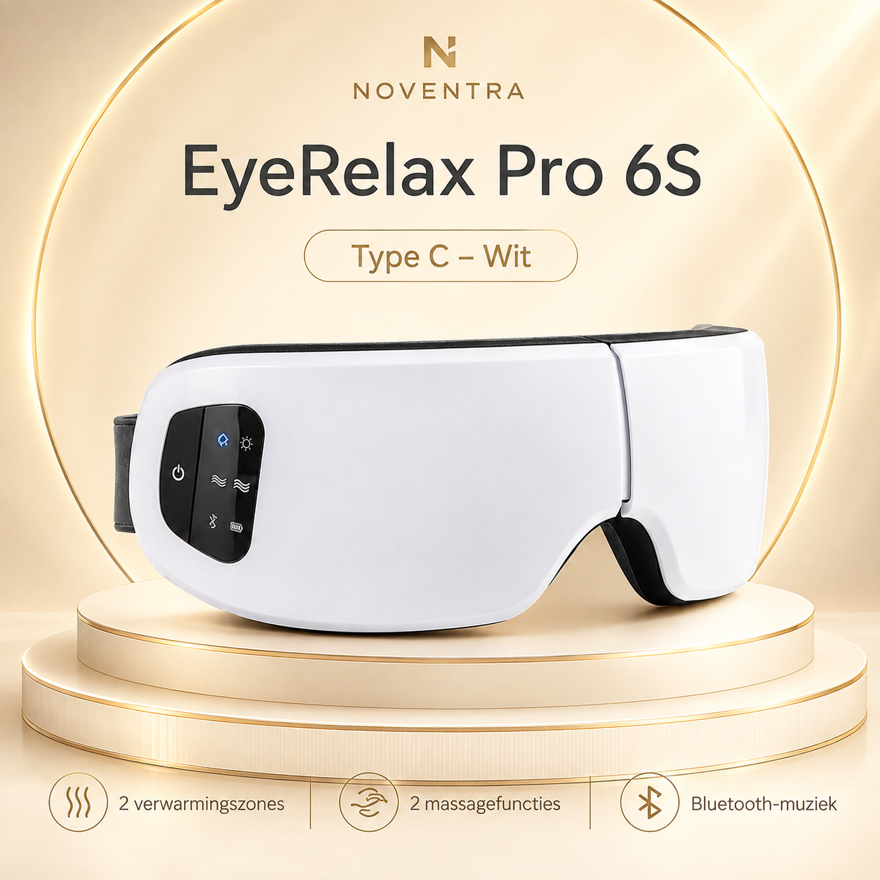 Noventra™ EyeRelax Pro – Oogmassageapparaat