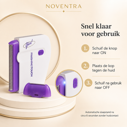 Noventra™ SmoothTrim – Elektrische Damestrimmer met Opzetkammen.