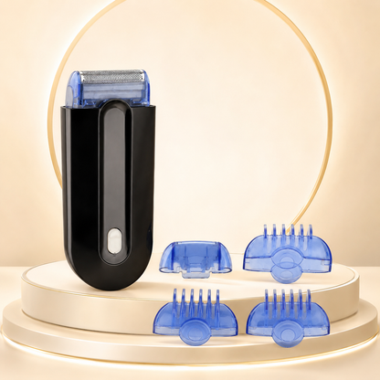 Noventra™ SmoothTrim – Elektrische Damestrimmer met Opzetkammen.